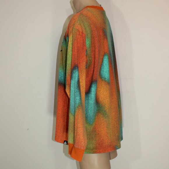 Nike ACG Snowdrift All-Over Printed Long sleeve T-Shirt #DV9663 - 719 size XL - Picture 3 of 9